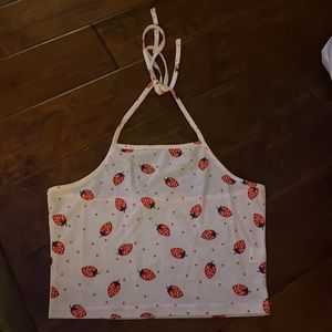 Strawberry Halter Top